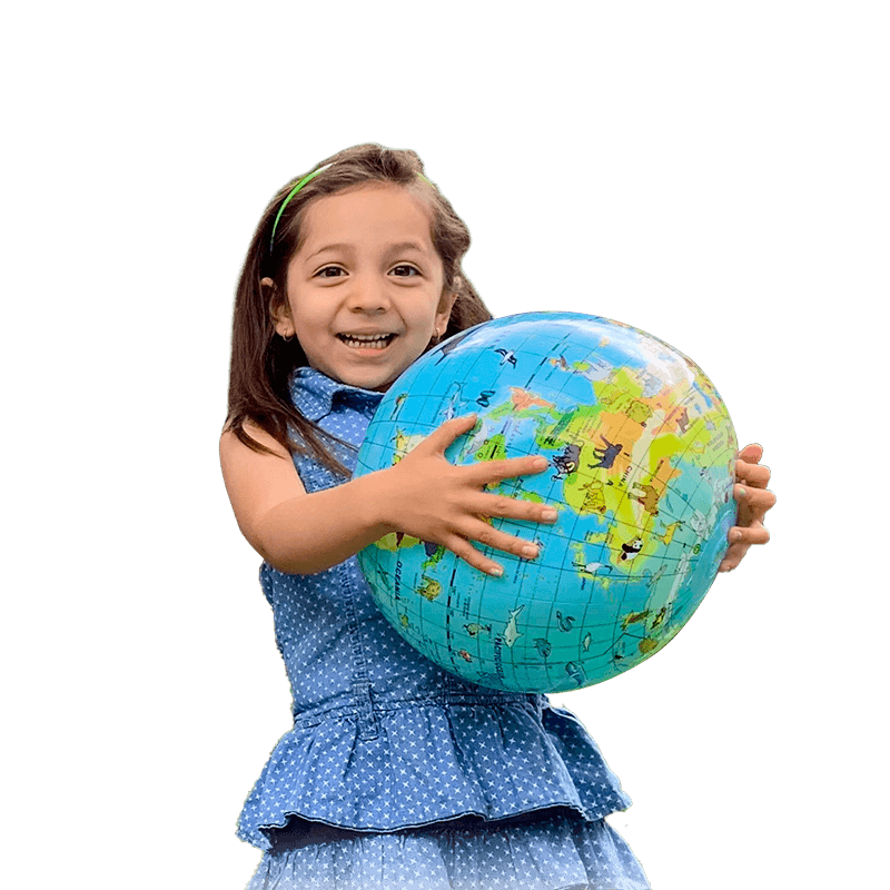 animal globe